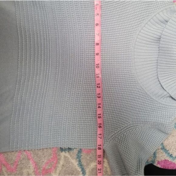 Calvin Klein Women's grey long sleeve cowl neck knit sweater size medium - Picture 9 of 9